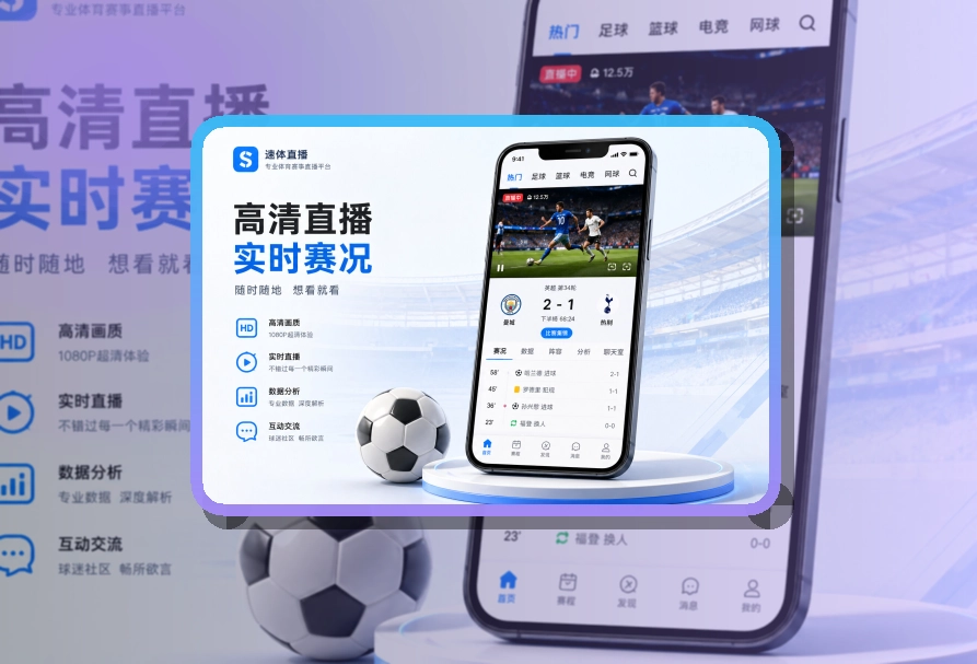 官方移动入口 · 手机看赛入口 · 热门比赛更快进入界面展示